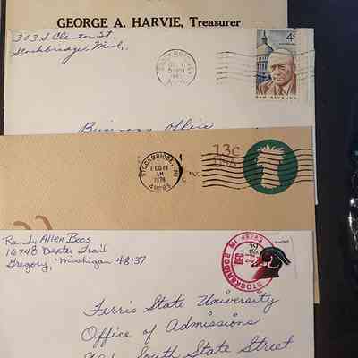 Stockbridge, Mich., Modern Postal Covers