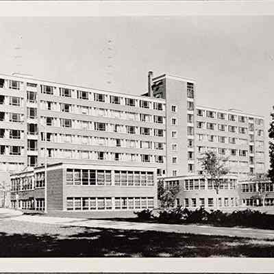 Kellogg Center for Continuing Education, Michigan State College Postcard