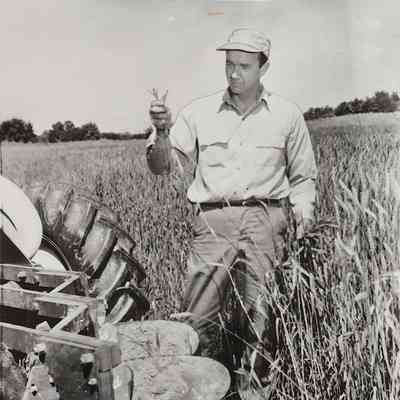 John C. Mackie at Holt Farm Press Photo