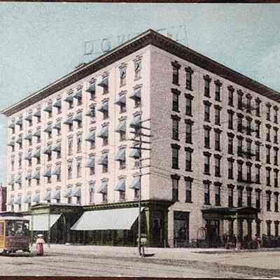 Hotel Downey Postcard