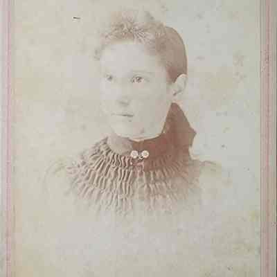 Allie Mae Williams Mosher Cabinet Card by Cassey & Riley