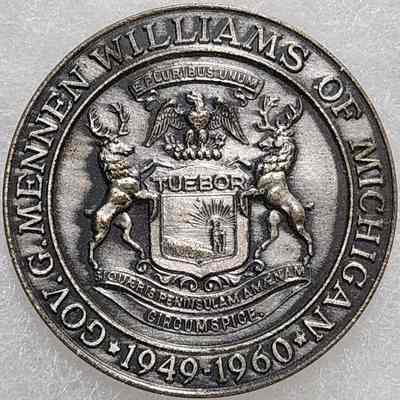 Gov. G. Mennen Williams Challenge Coin