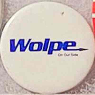 Wolpe On Our Side Button