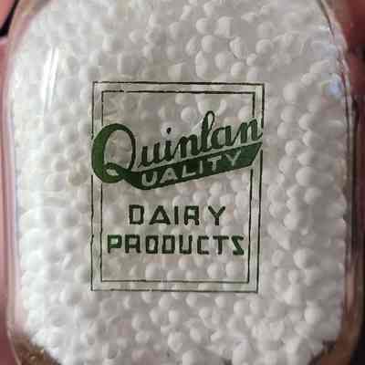 Quinlan Bros. Dairy Square Pyro Half Pint