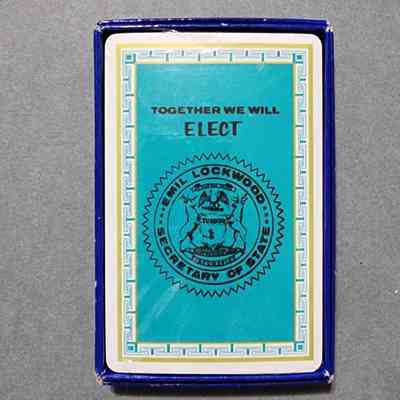 Lockwood for Secretary of State Playing Cards