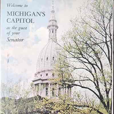 Michigan Capitol, Sen. Rockwell Pamphlet