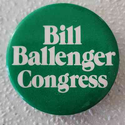 Bill Ballenger Congress Button