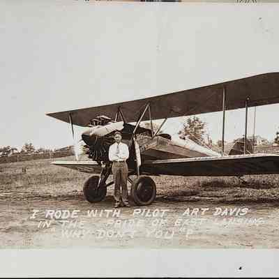 Art Davis Pride of East Lansing RPPC