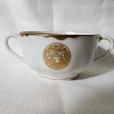Michigan State Seal Porcelain Cup