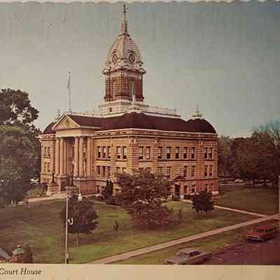 Ingham County Court House Postcard by Penrod