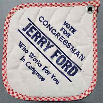 Congressman Jerry Ford Pot Holder