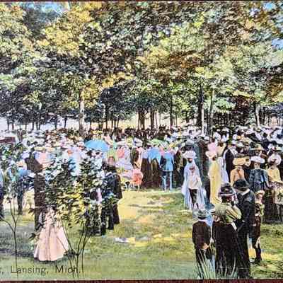 Waverly Park, Lansing, Mich. Postcard