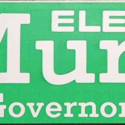 Elect Murphy Governor Bumper Sticker
