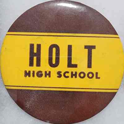 Holt High School Button