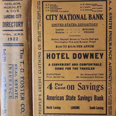 Lansing City Directory 1922