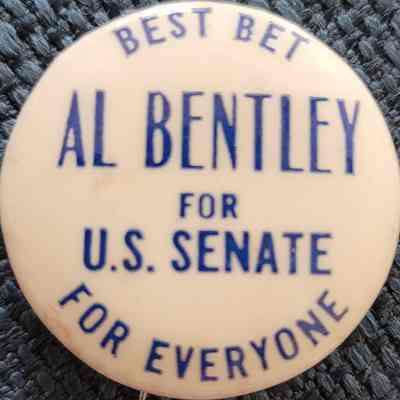 Al Bentley U.S. Senate Button