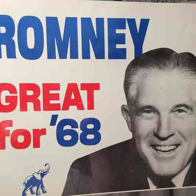 Romney Great for '68 Poster