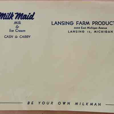 Lansing Farm Products Milk Maid Slips