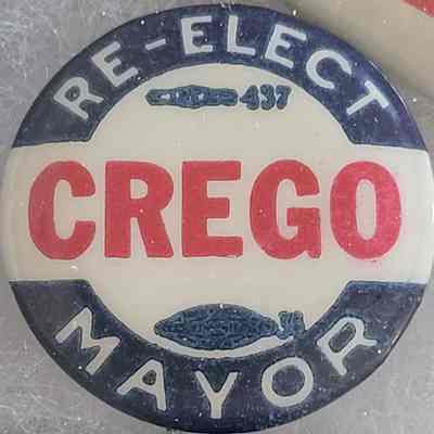 Crego Mayor Button