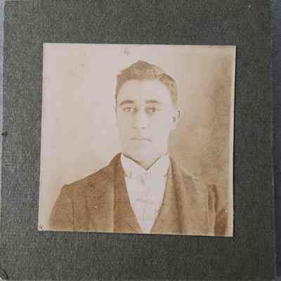 Portrait of a Man Card Photo by Penny Photograph Gallery