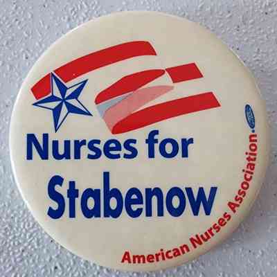 Nurses for Stabenow Button