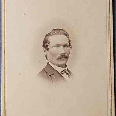 Portrait of a Man CDV by Hall