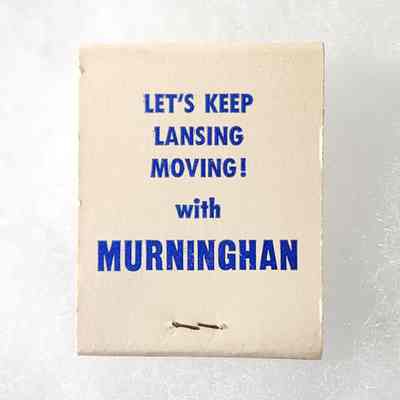 Max Murninghan, Mayor, Lansing, Matchbook