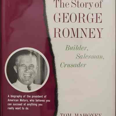 The Story of George Romney (1960) by Mahoney, inscribed to Wanger