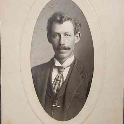 Frank Hale Card Photo by Imes