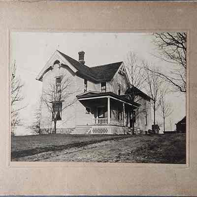 Stabler Home on West Saginaw, Lansing, Card Photo