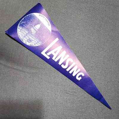 Lansing State Capitol Decal Pennant