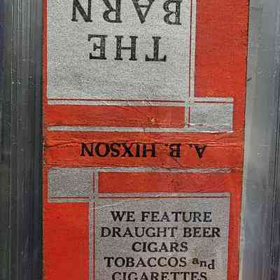 The Barn, Grand Ledge, Michigan Matchbook