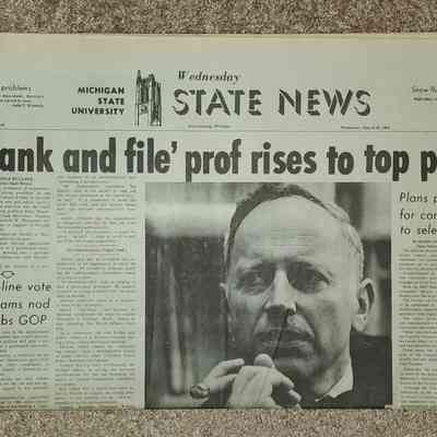 State News, March 26, 1969, Walter Adams