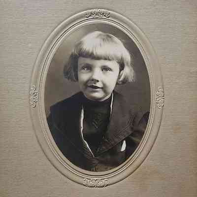 Portrait of a Child Card Photo by Newman