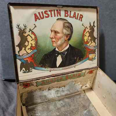 Austin Blair Cigar Tin