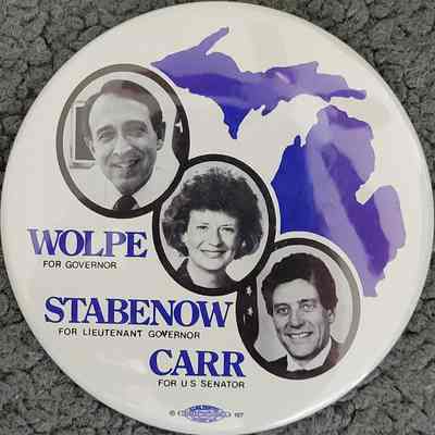 Wolpe-Stabenow-Carr Trigate Coattail Button