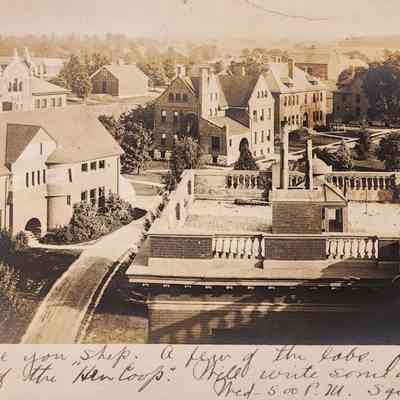 Aerial View M.A.C. from Women's Building RPPC