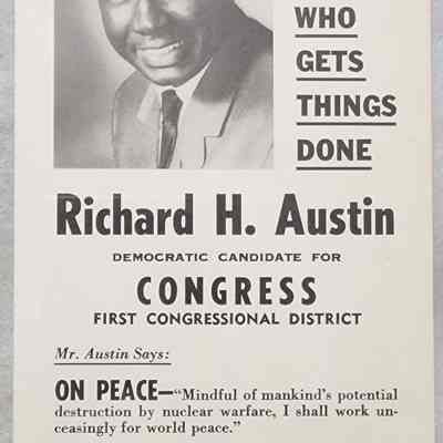 Richard H. Austin for Congress Pamphlet