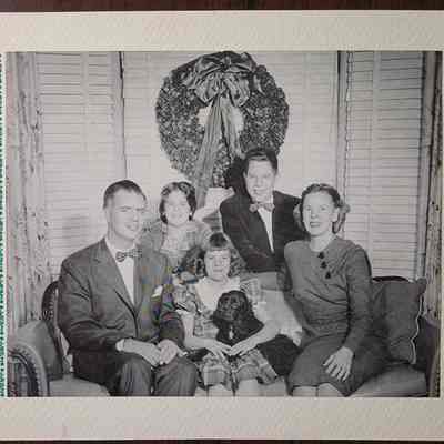 Williams Family 1950s Christmas Card, n.d.