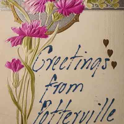 Greeting from Potterville Postcard