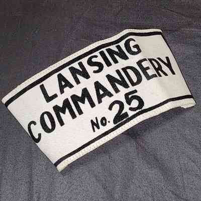 Lansing Commandery No. 25 Armband