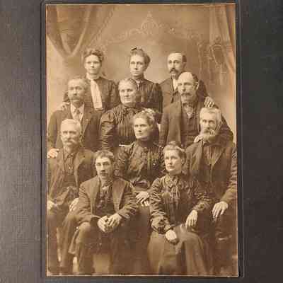 Portrait of Eleven People Card Photo by Ellison