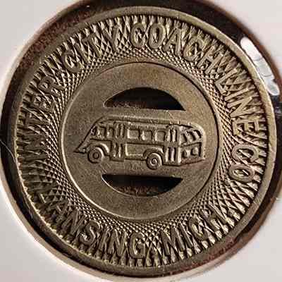 Inner City Coach Line One Fare Token