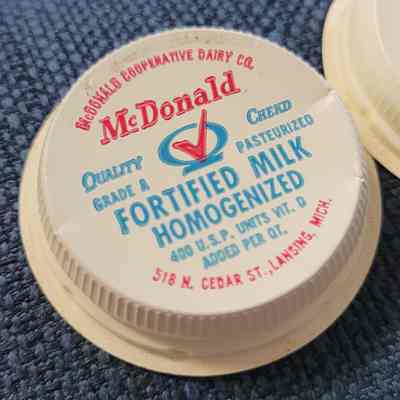 McDonald Plastic Bottle Cap