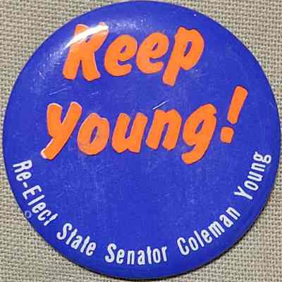 Keep Young! State Senate Button
