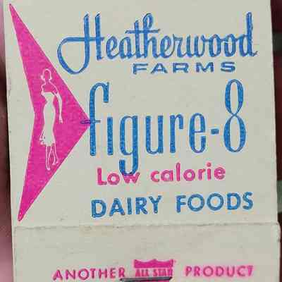 Heatherwood Farms Advertising Matchbook