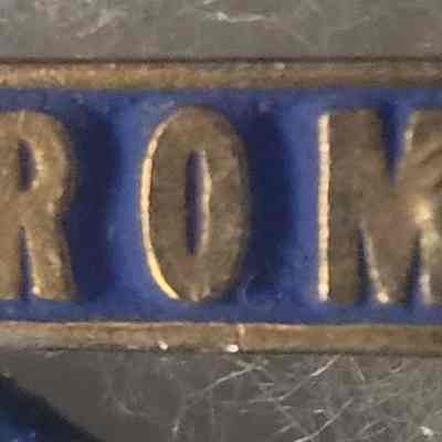 Romney Enamel Pin