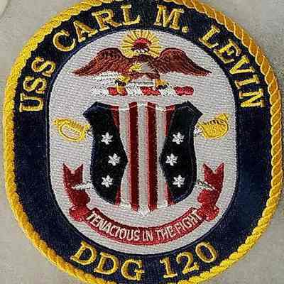 USS Carl M. Levin Patch