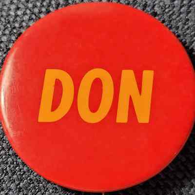 Don Riegle U.S. Senate Button
