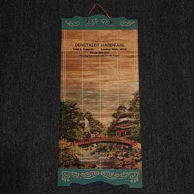 Denstaedt Hardware Advertising Hanging